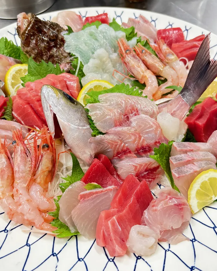 刺身盛り合わせ